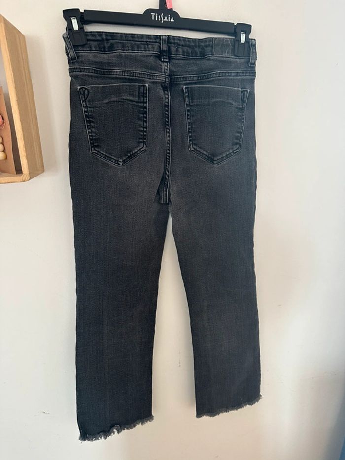 Jeans Zara, coupe droite, sept huitième - photo numéro 7