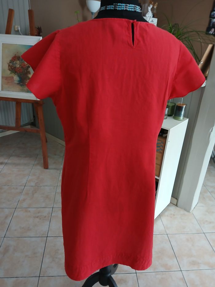 Robe 55%lin T48. - photo numéro 6