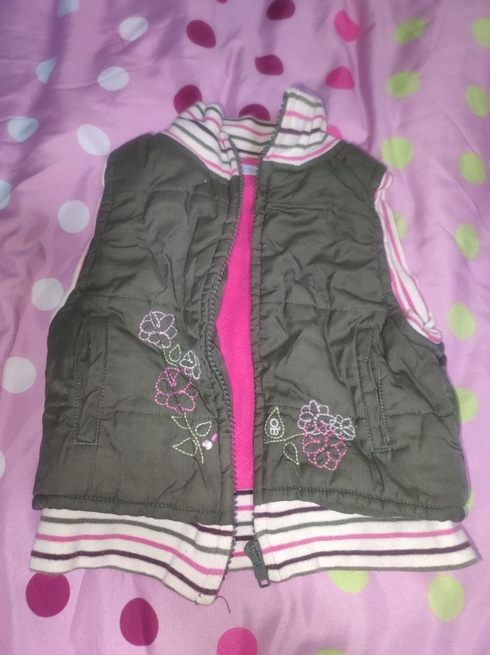 Doudoune sans manche Obaïbi 23 mois - photo numéro 2