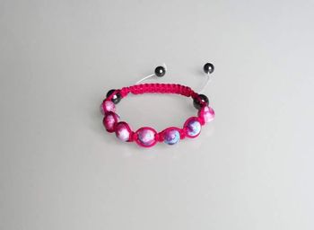 Bracelet shamballa rose