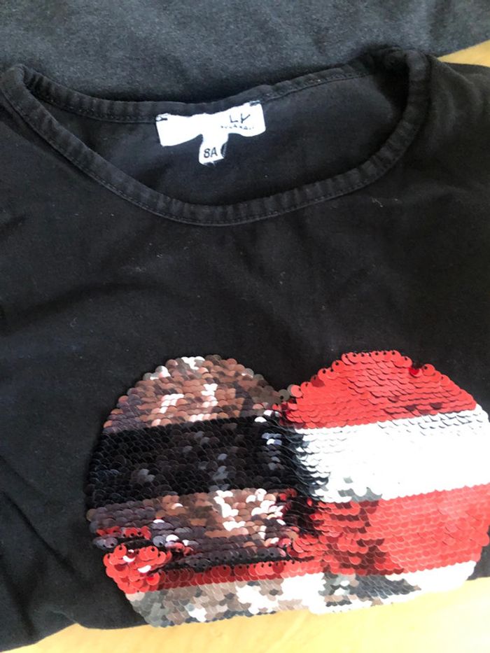 Lot 4 t-shirt manches longues + 5 maillots corps offert - photo numéro 6