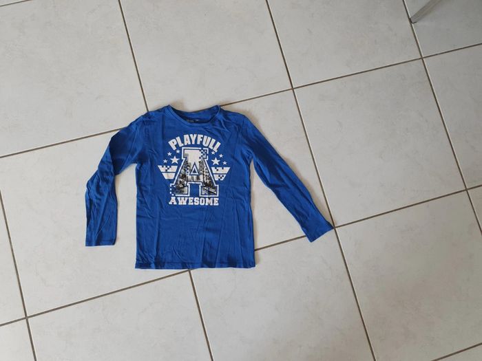 T-shirt ml garçon 8 ans gemo GARA