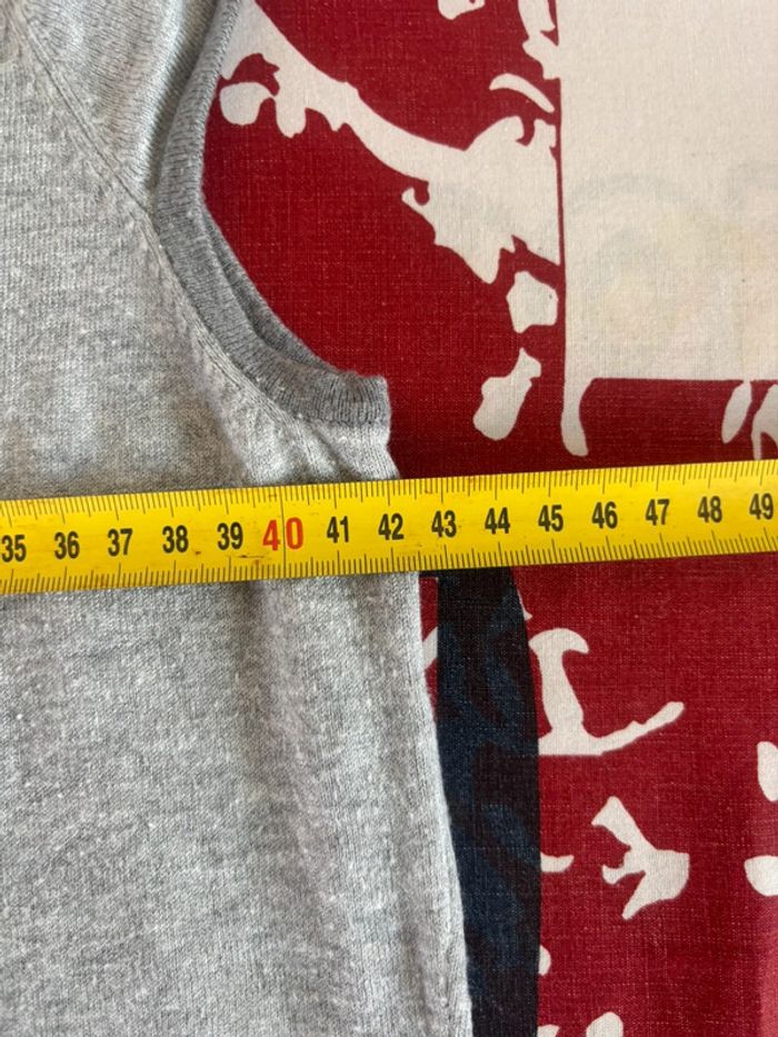 Camaïeu débardeur gris clair taille S/M - photo numéro 9