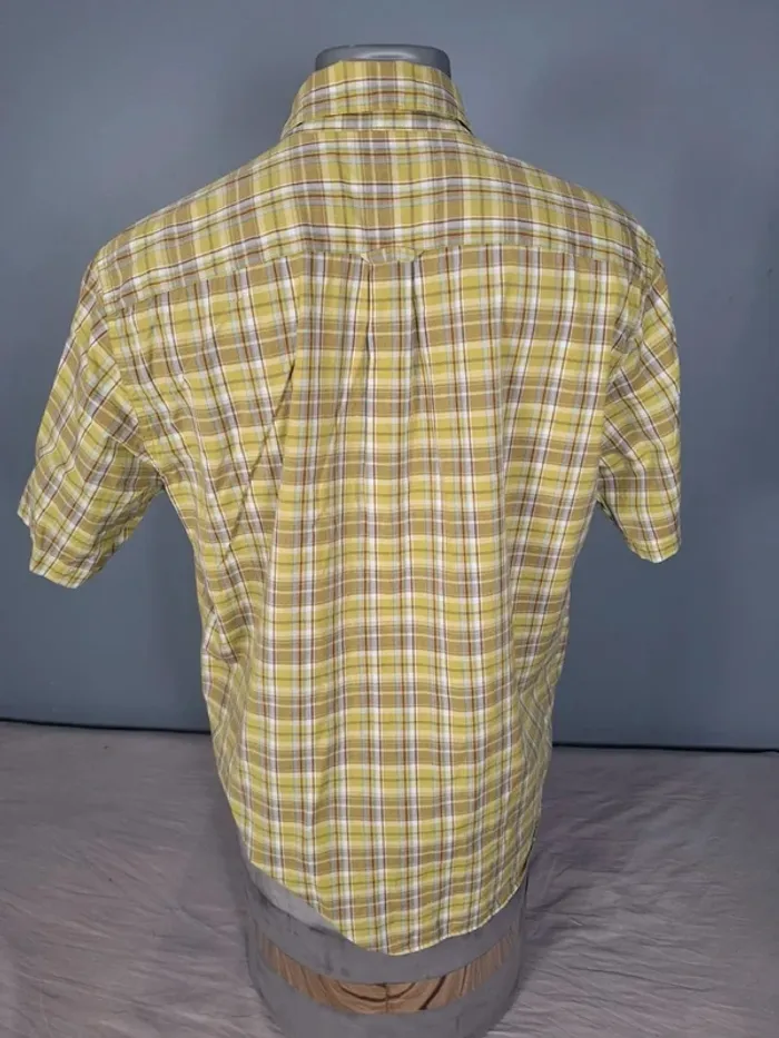Chemise Columbia à manches courtes – Motif à carreaux - taille L (576) - photo numéro 5