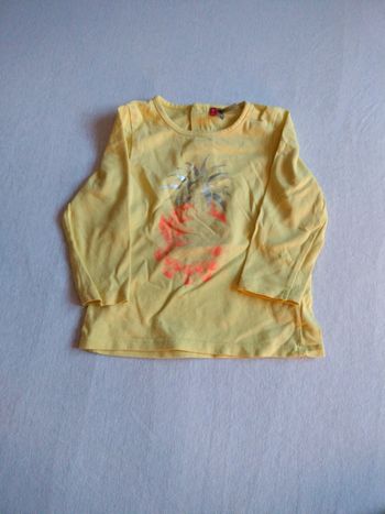 T-shirt fille 9 mois