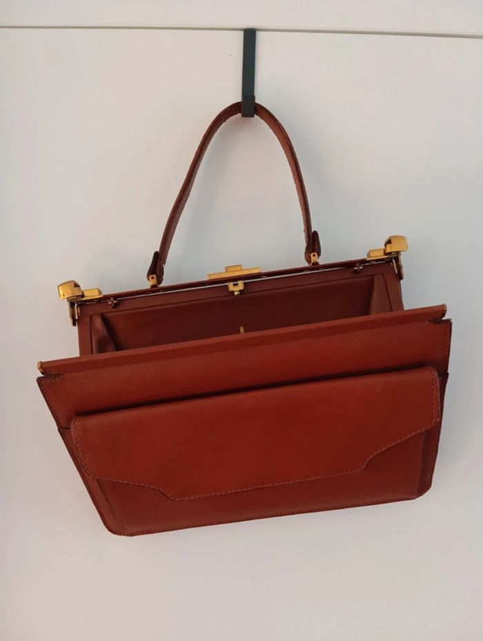 Sac en cuir vintage Vimar - photo numéro 7