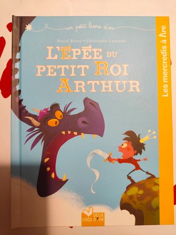 TBE, livre Mc Donald's "L'épée du petit roi Arthur"