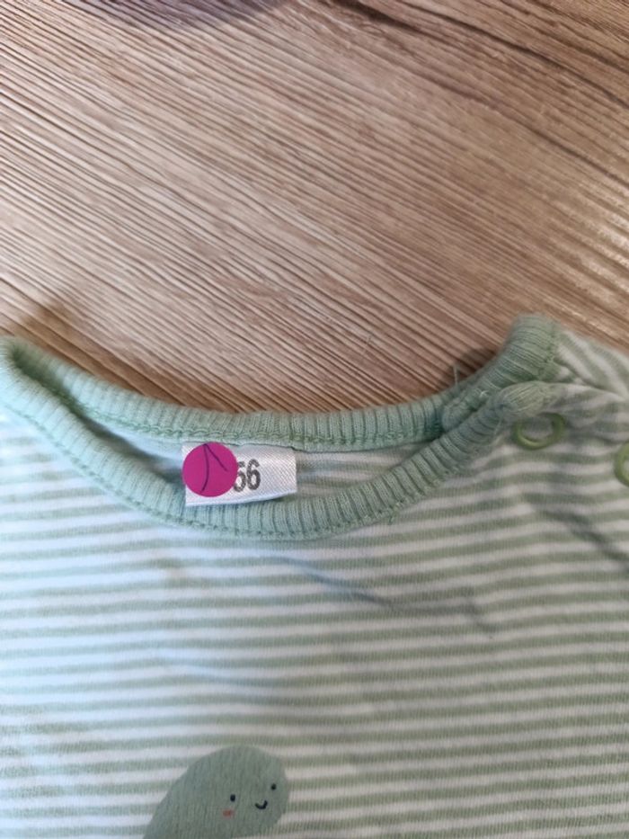 T-shirt dinosaure 1 mois - photo numéro 4