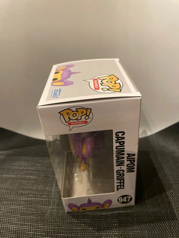 Funko pop Pokémon Capumain 947 neuve aipom griffel - photo numéro 6