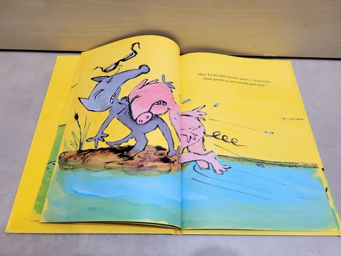 🌺 Livre rigide (école des loisirs) : Brosse et Savon - photo numéro 3