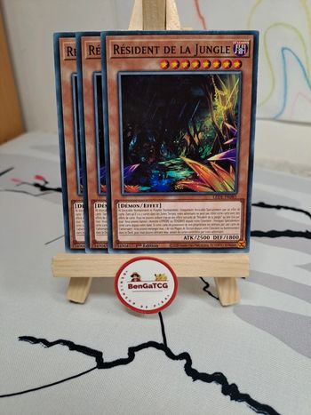 Playset 3x Résident De La Jungle Yu-Gi-Oh! Héritage de la Destruction FR LEDE
