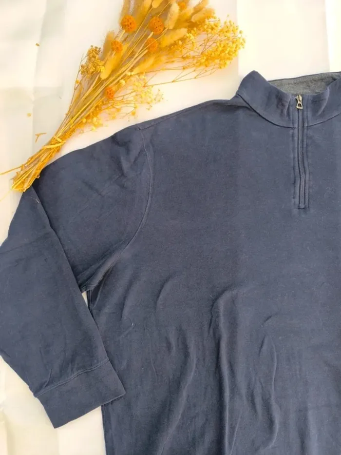 Joli pull homme Ralph Lauren 1/4 zip taille XXL excellent état - photo numéro 5