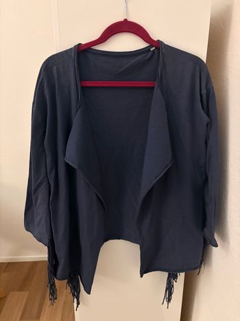 Cardigan à frange