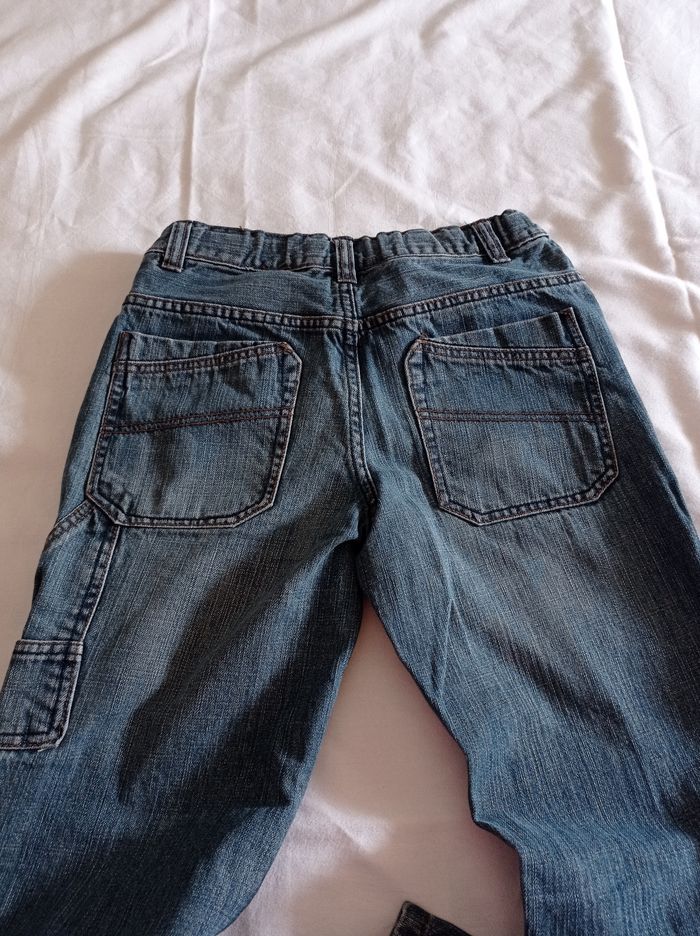 Marque relax taille 12 ans Jean bleu ciel 100 % coton avec poche devant derrière sur le côté voir photos - photo numéro 8