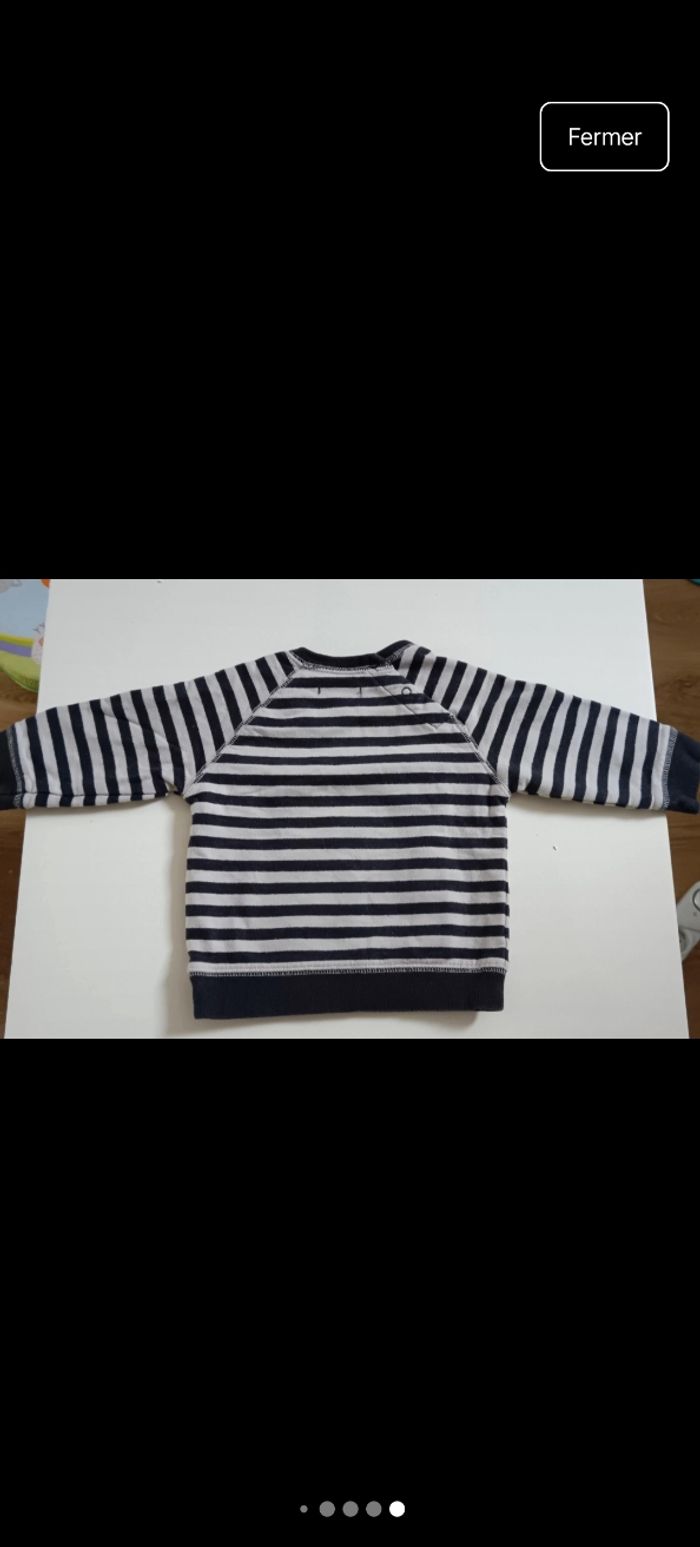 Pull rayé 12 mois 1 an - photo numéro 7