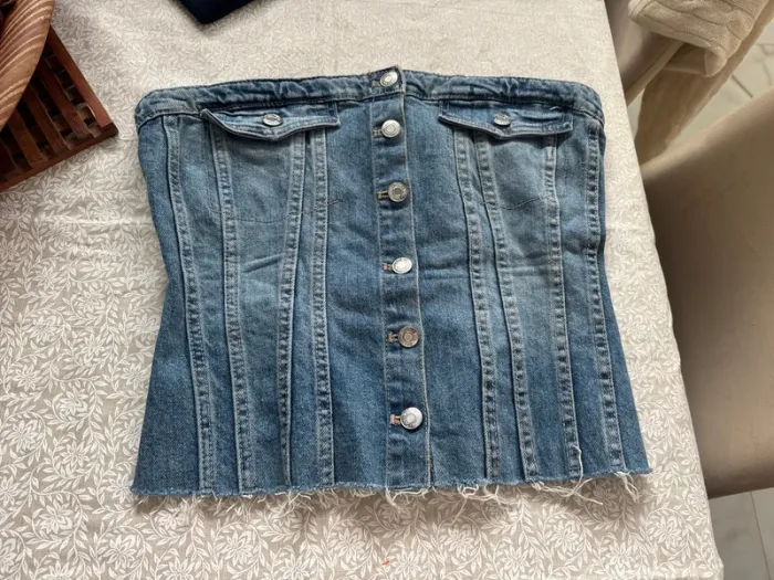 Bustier jean’s ZARA - photo numéro 2