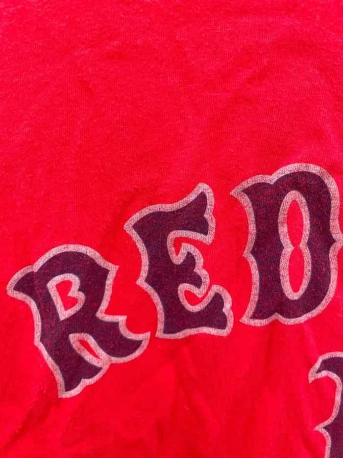 T-shirt red MLB Boston Red Sox Genuine Merchandise Mens L - photo numéro 4