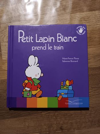 Livre petit lapin blanc