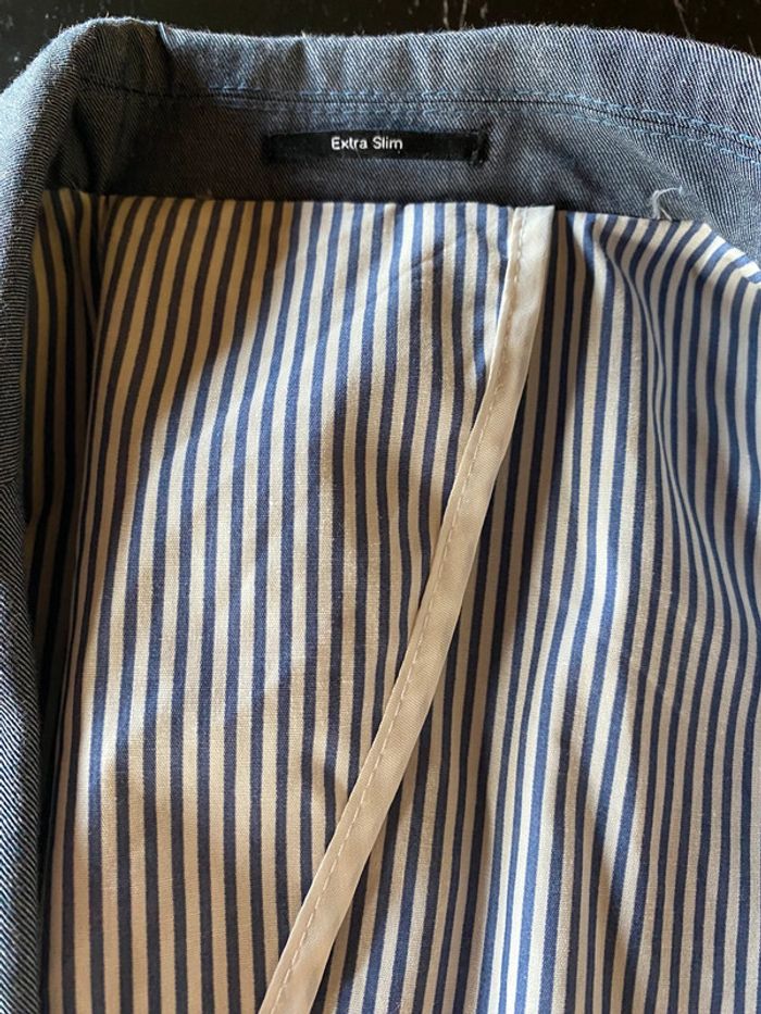 Costume homme bleu Jules extra slim - photo numéro 3