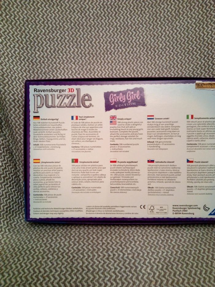 Arbre à bijoux "cheval"/ puzzle 3D - Ravensburger - photo numéro 15