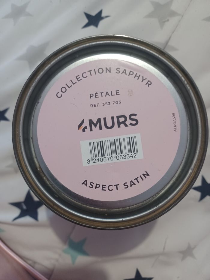 Pot de peinture rose pétale - photo numéro 2