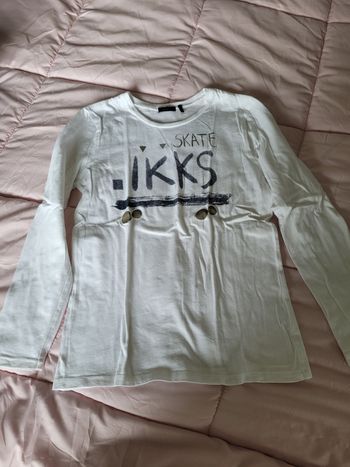 t-shirt Mlongue ikks 10ans (6e)