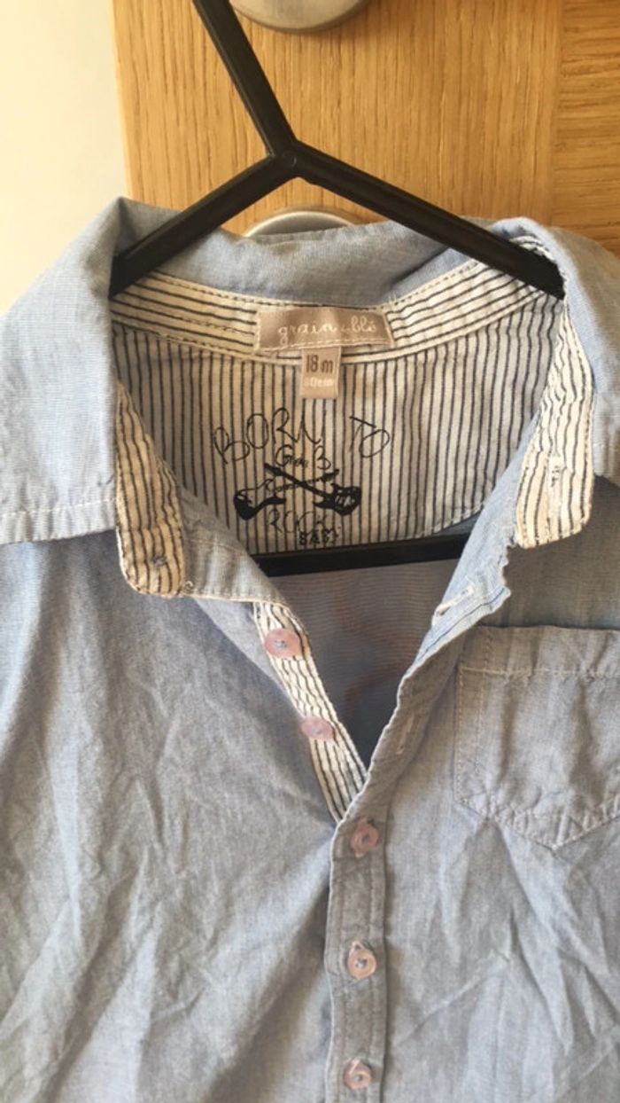 Chemise grain de malice 18 mois - photo numéro 2