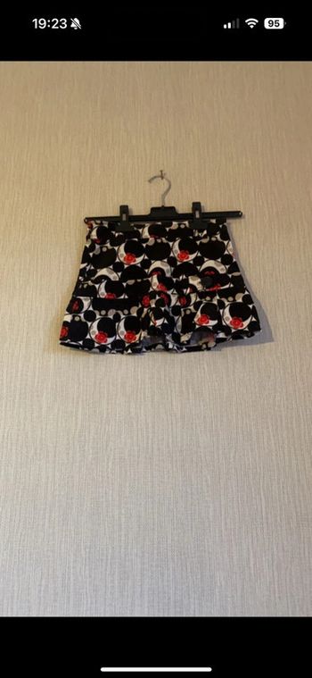 Jupe 8 ans noir rouge