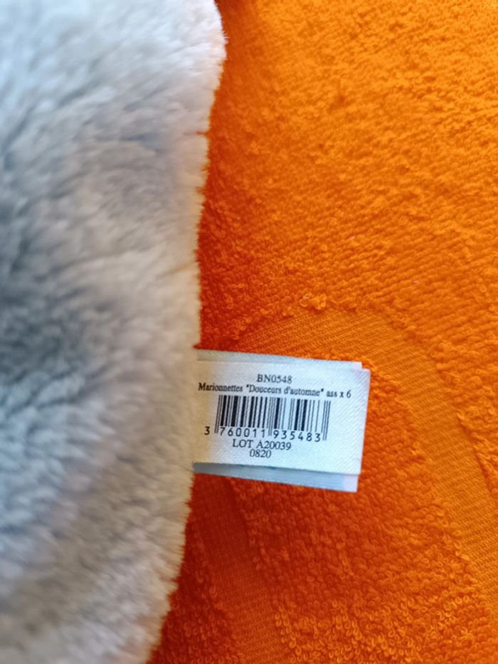 Doudou marionnette éléphant Baby nat - photo numéro 5