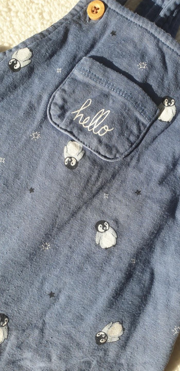 Salopette pingouin 6 mois - photo numéro 2