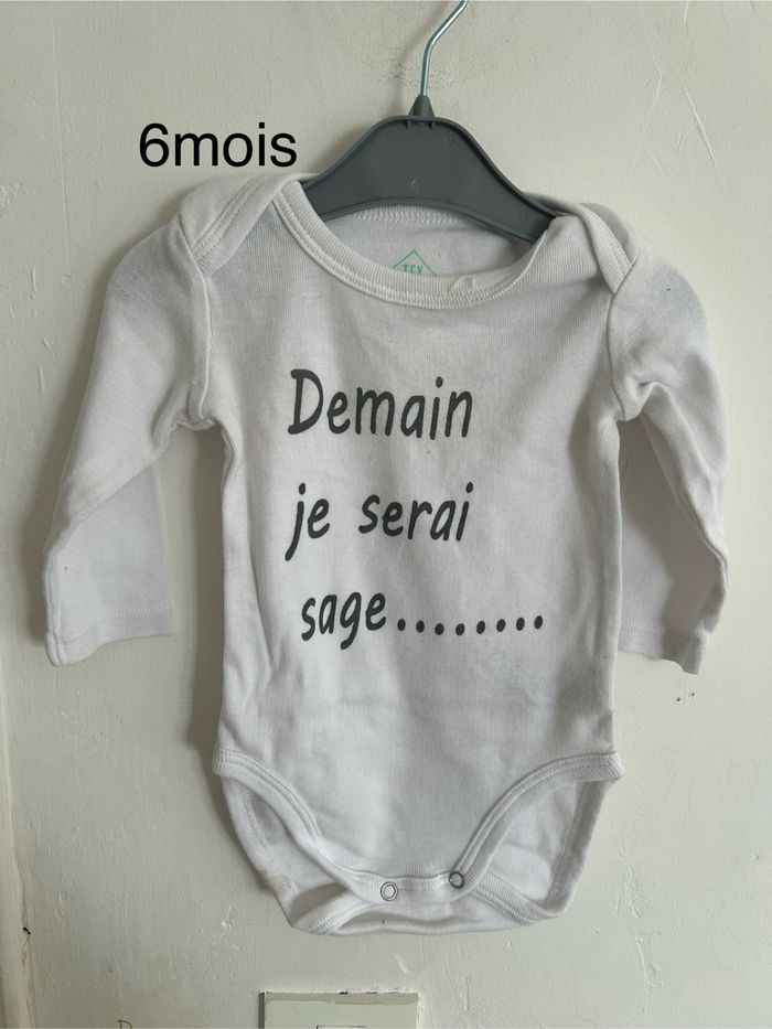 Bodys 6mois