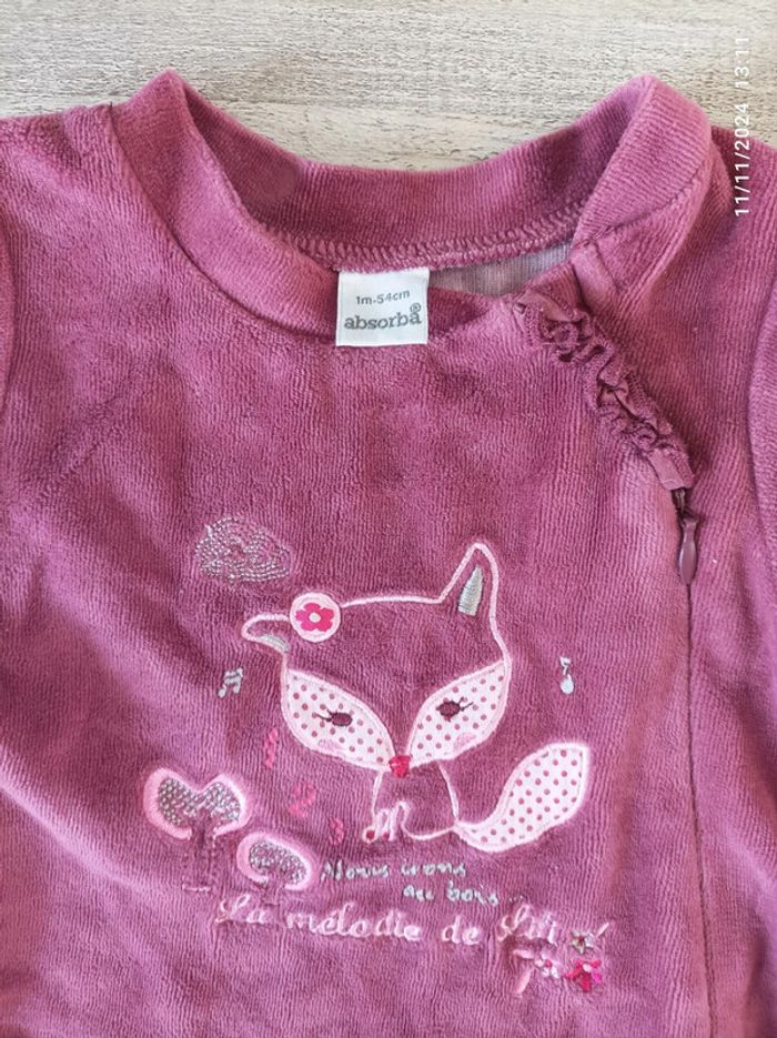 Pyjama fille 1 mois - photo numéro 2