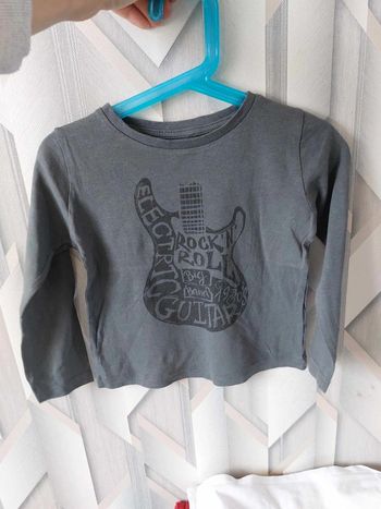 tee shirt gris rock