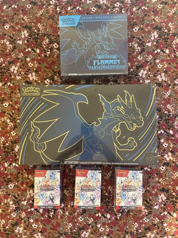 Lot UPC DRACAUFEU ME02 ETB ME02 BUNDLE 8.5