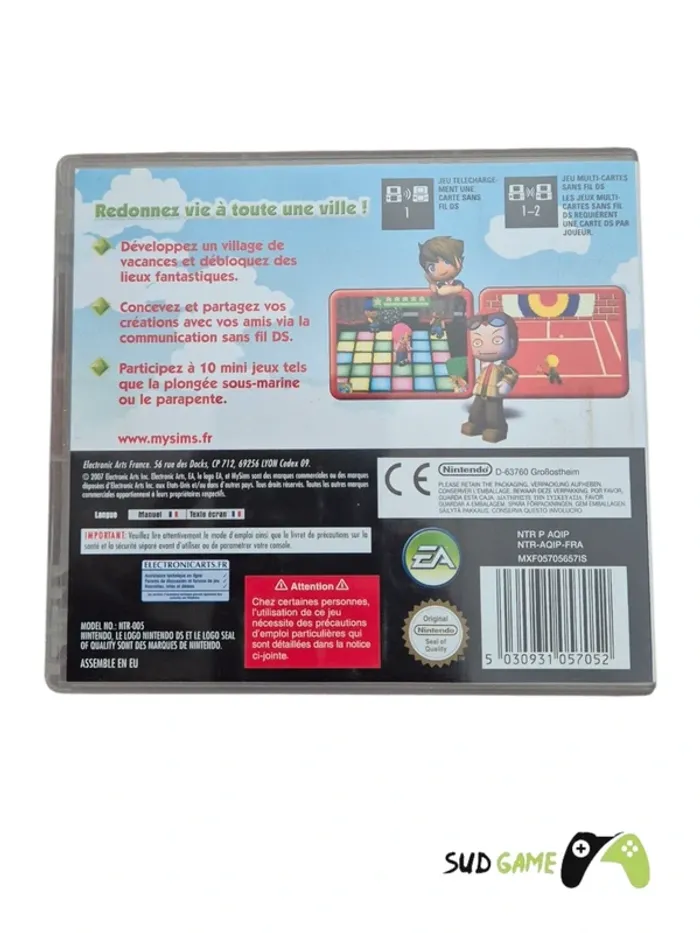 Jeu DS " My sims " - photo numéro 2