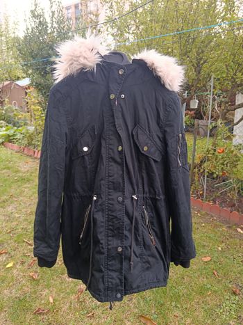 Parka femme Tally Weijl M bleu marine / rose