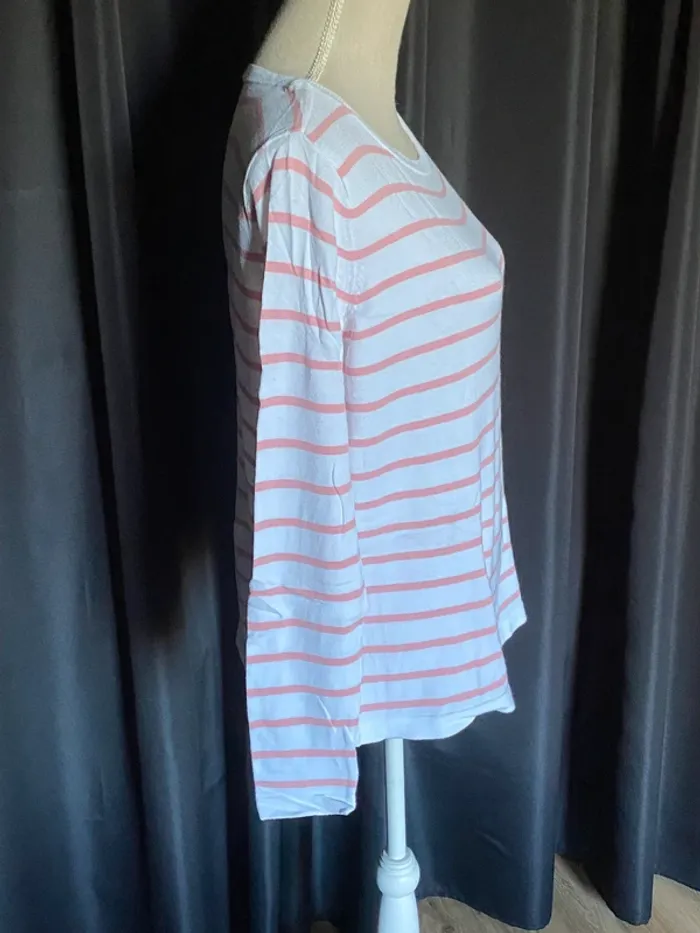 Pull marinière en mailles fines Vila - photo numéro 3
