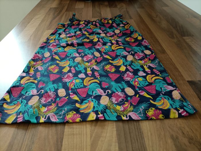 Robe bleue marine motifs glaces influx 6 ans - photo numéro 6