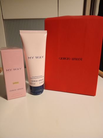 Parfum +lait parfumé my way parfum Giorgio armani 