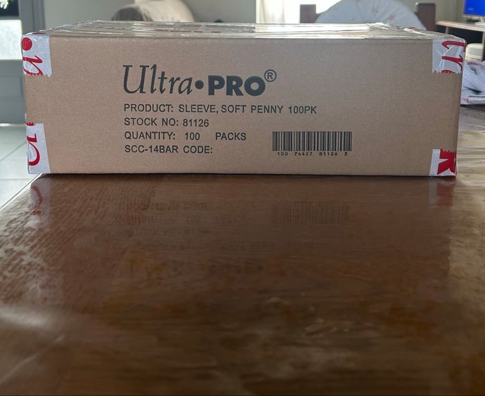 Carton de 100 paquet de sleeve ultra pro - photo numéro 3