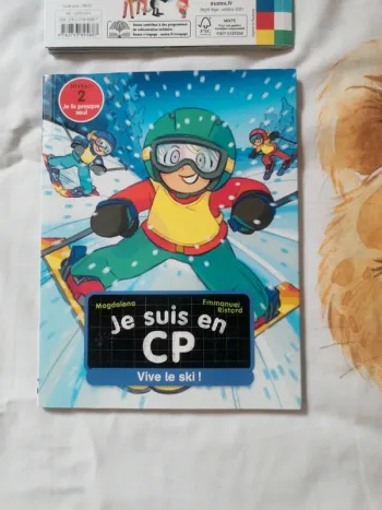 Livre je suis en CP