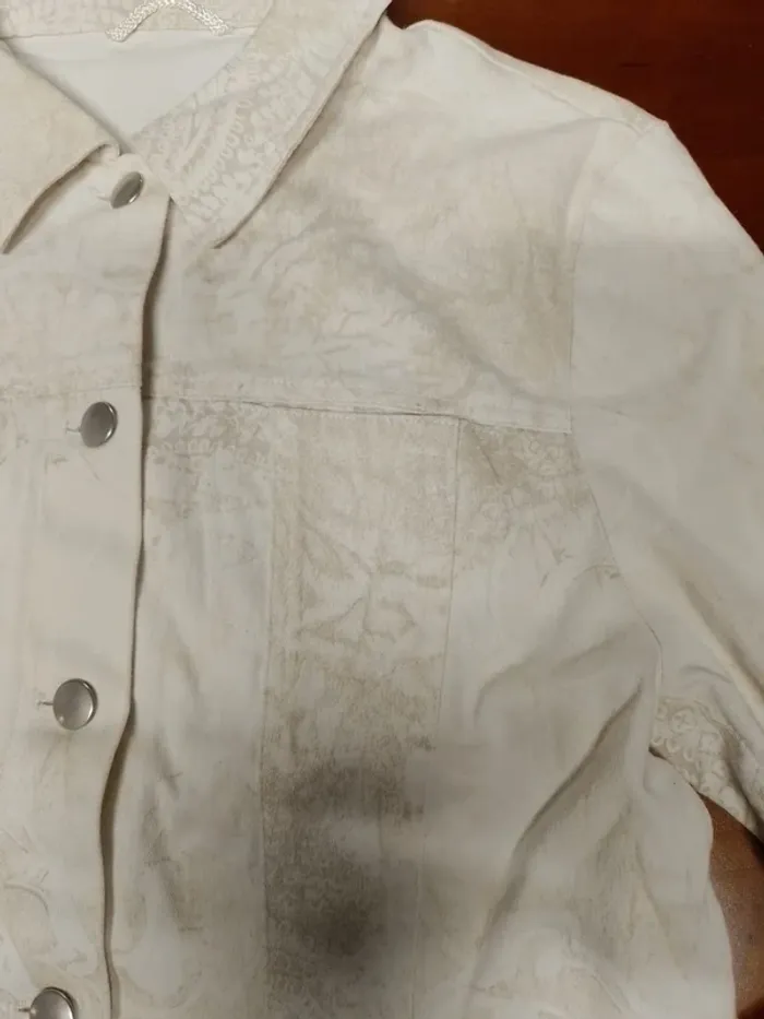 Veste style jeans en coton taille 40 - photo numéro 7