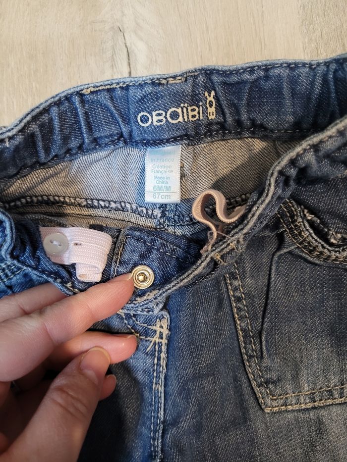 Lot jeans 6 mois - photo numéro 3