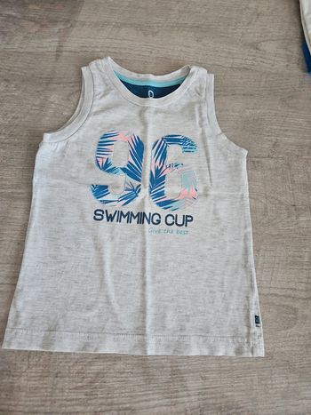 T-shirt sans manches  4ans