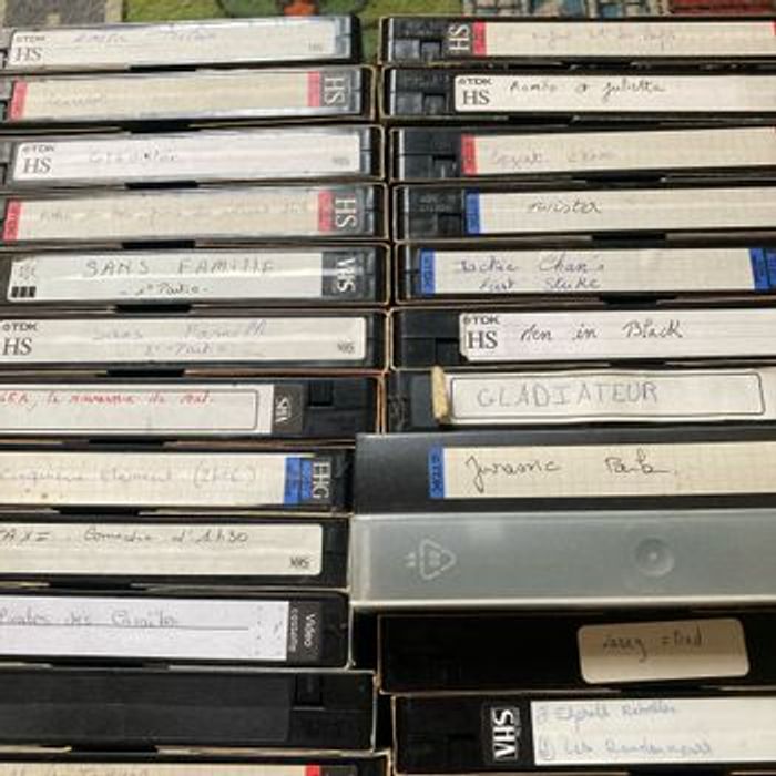 Lot de cassettes VHS - photo numéro 2