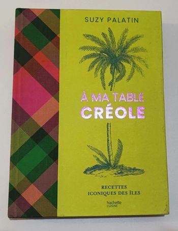 Livre recettes A ma table créole