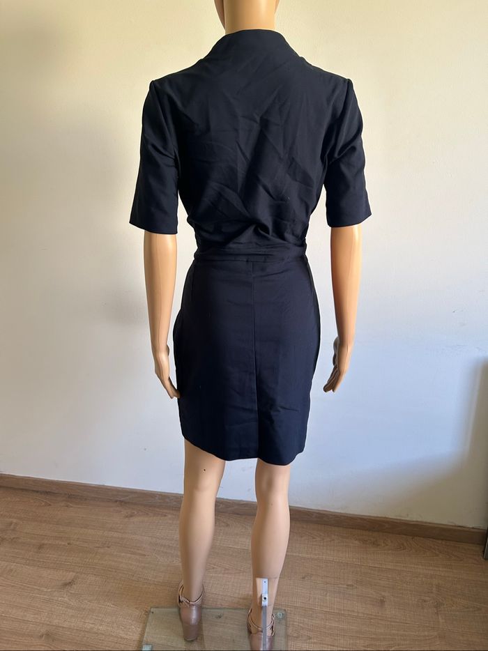 Robe bleue marine à manches courtes Morgan taille 40 excellent état - photo numéro 6