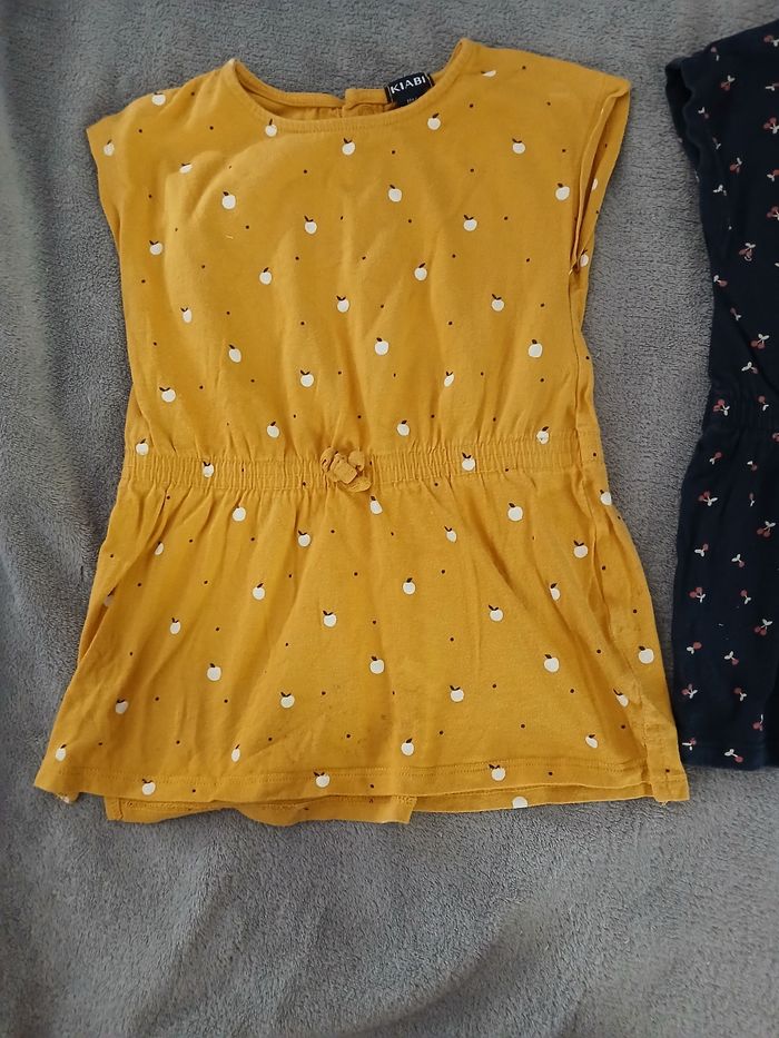 Lot de 2 tuniques/robes 18 mois fille - photo numéro 4