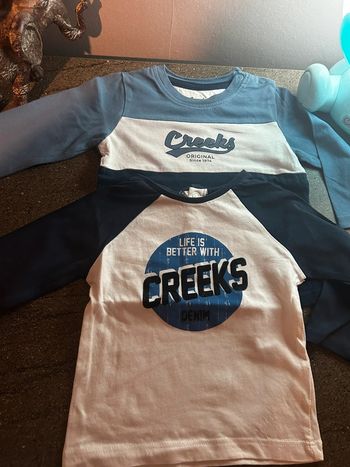 TEE shirt à longue manche creeks 9 mois