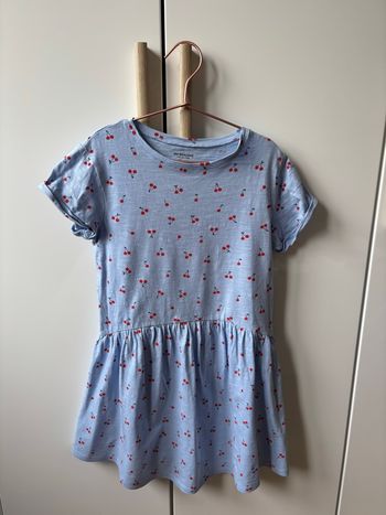 Robe cerises Vertbaudet 10 ans 